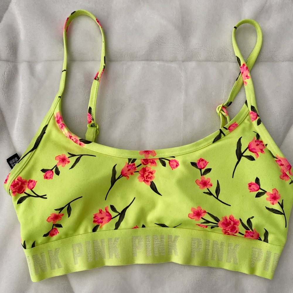 PINK sport bra gym to swim collection